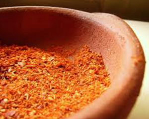 Smooth and smokey Merken spice used in Chilean food