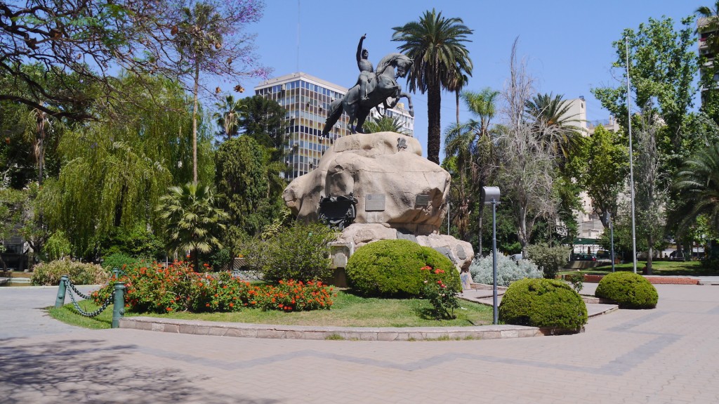 Plaza San Martin in Mendoza