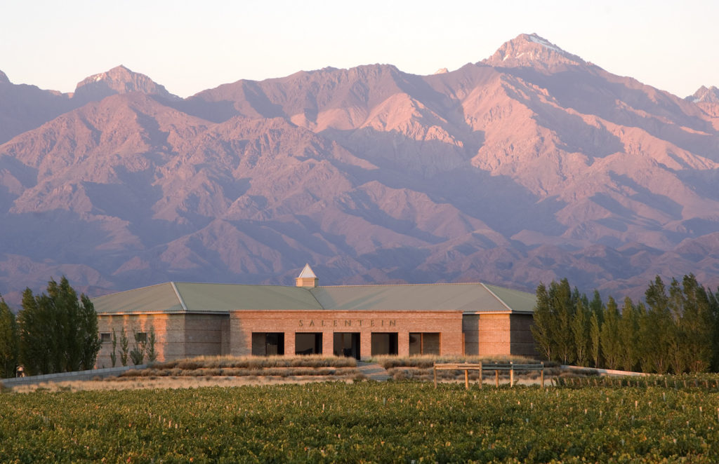 Salentein winery and vineyard in the Uco Valley, guide to wineries and wines in Mendoza