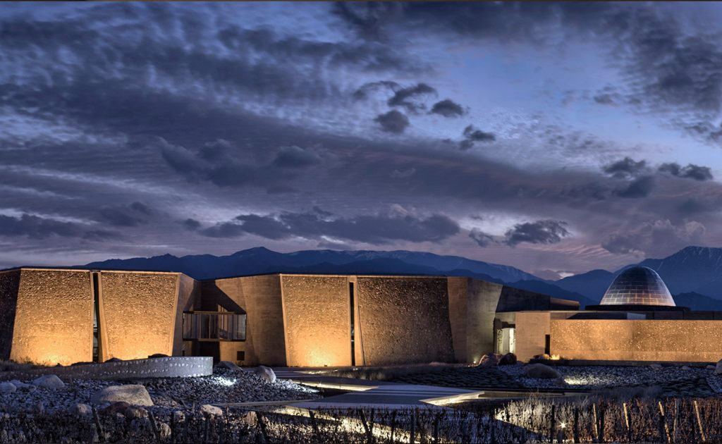 Guide to the wineries in Argentina. Zuccardi winery in Paraje Altamira, Uco Valley, managed by winemaker Sebastian Zuccardi