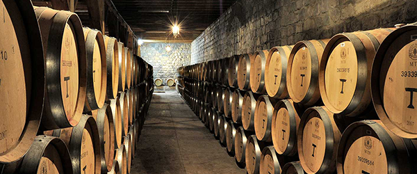 Cellar of Santa Rita. The most historic wineries in Chile, oldest wineries in Chile. South America Wine Guide