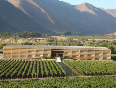 Viña Falernia winery and Mayu in Elqui Valley Chile,