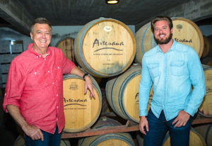 Artesana winery owners Blake & Lanyon Heinemann