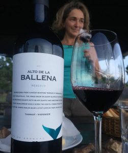 Paula winemaker at Alto de la Ballena