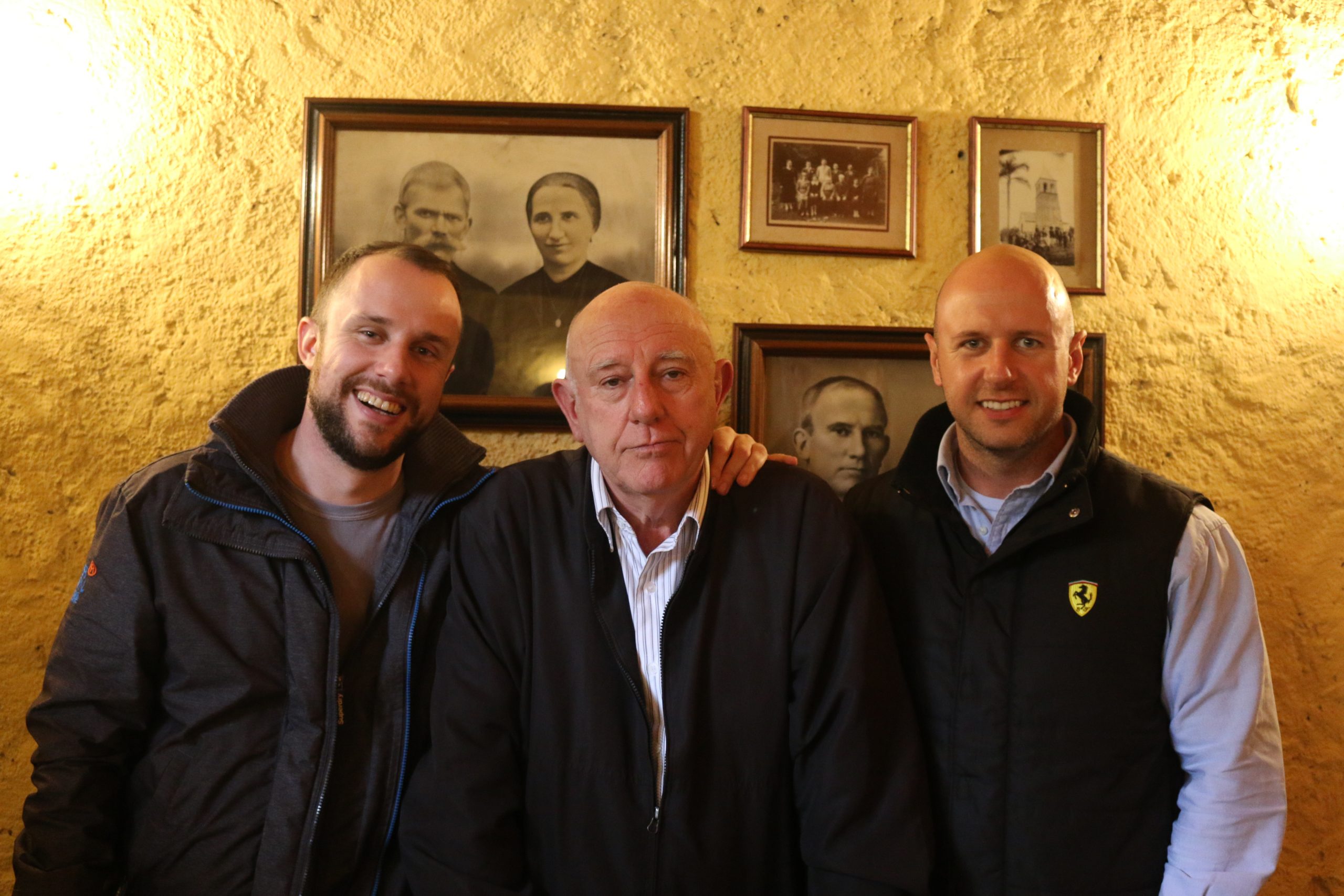 The Perini family at their winery