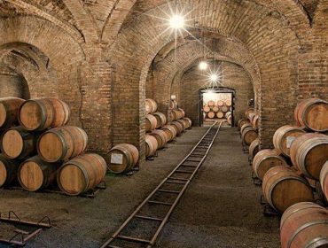 The historic cellar of Santa Carolina winery. Chilean winery guide. South America wine guide