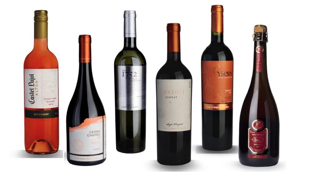 Cerro Chapeu wines from Uruguay from Rivera, sparkling and red wines