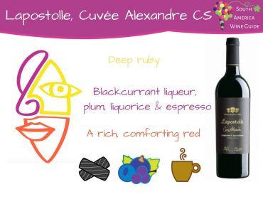 Tasting notes for Lapostolle Cuvee Alexandre Cabernet Sauvignon, Chilean wine guide