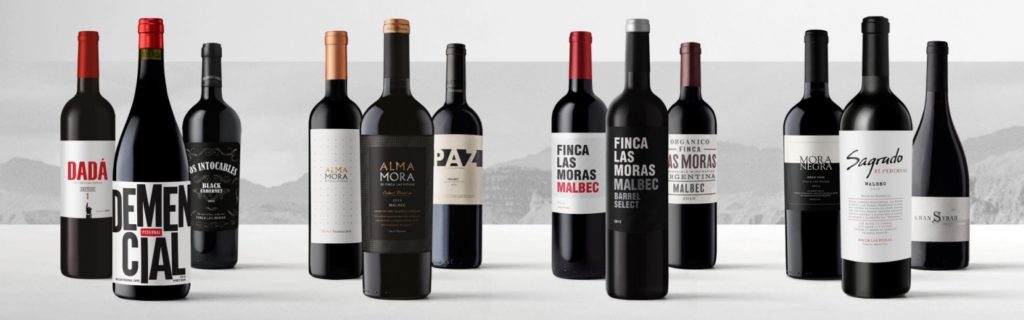 Finca Las Moras wines from San Juan. Malbec, Syrah, Torrontes, Cabernet