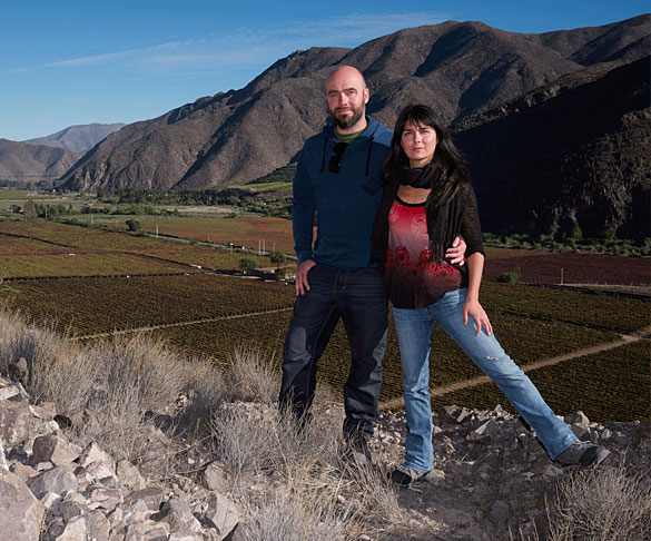 Elqui Wines winery and production in Elqui valley in Chile