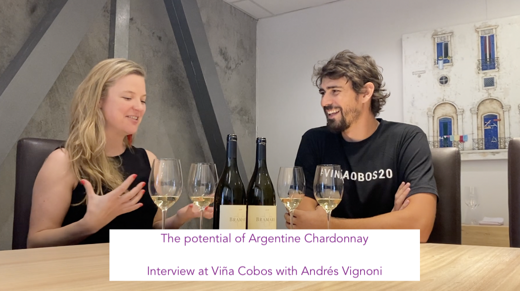 Chardonnay in Argentina. Bramare Vineyard Designate interview with Andrés Vignoni of Viña Cobos