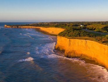 Bodegas Trapiche Costa y Pampa (formerly Mar y Pampa) in Chapadmalal, Mar del Plata beach destination located five hours south of the Argentinean capital of Buenos Aires.