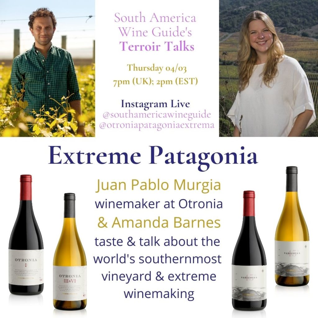 Juan Pablo Murgia winemaker interview Otronia Patagonia