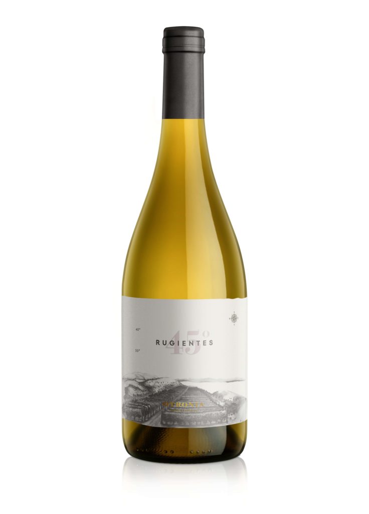 Argentina Wine Guide, Otronia 45R CORTE BLANCAS Gewustraminer Chardonnay blend. Guide to Otronia wines and wines from Patagonia, Chubut, Argentina.