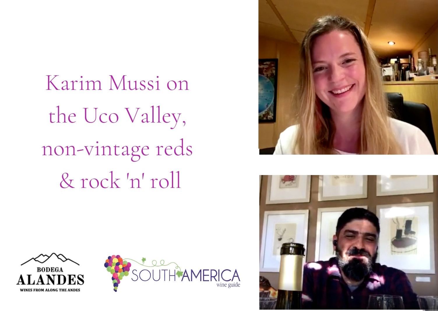 Karim Mussi winemaker interview, Bodega Alandes in the Uco Valley