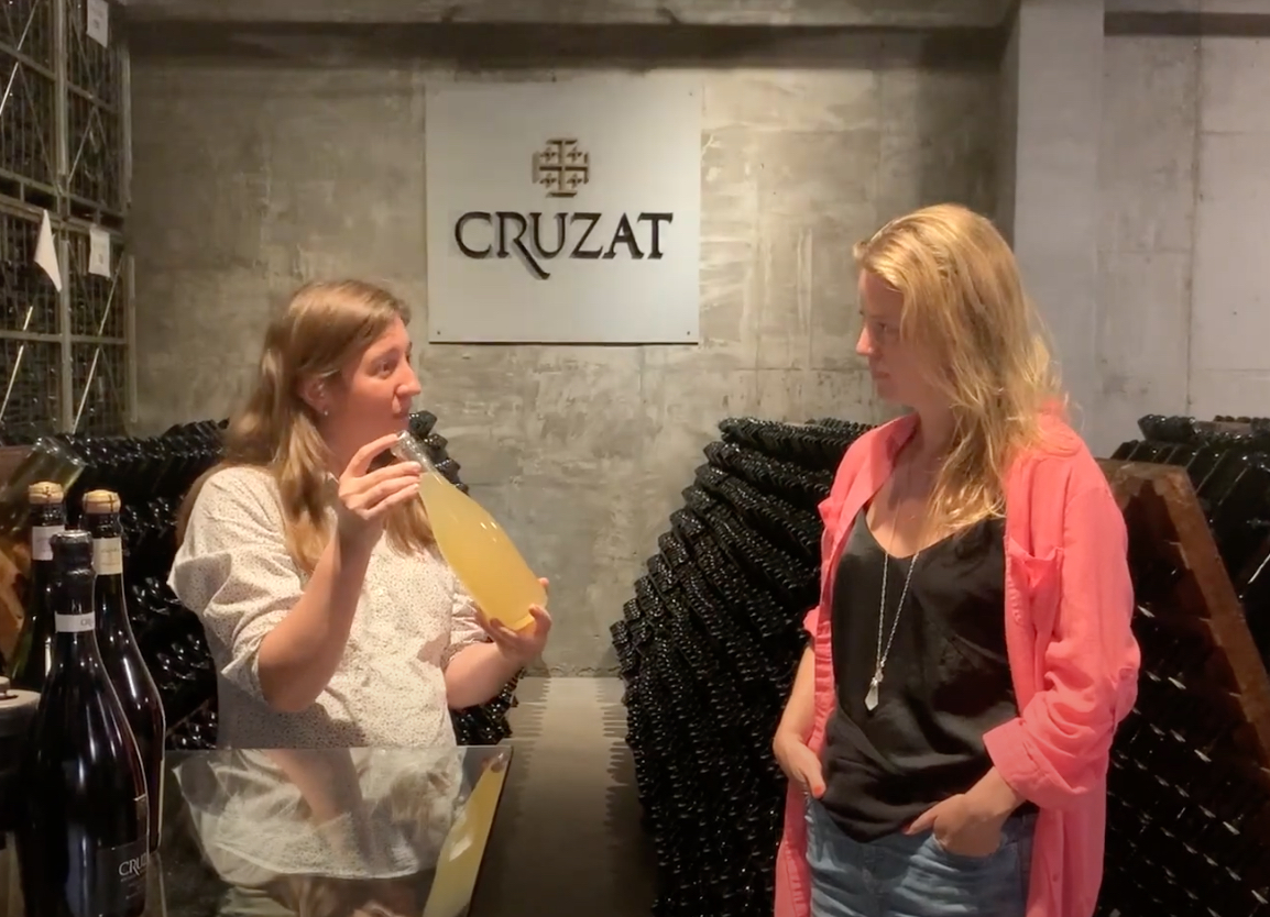 How to make sparkling wine in the traditional method with Cruzat winemaker Lorena Mulet
