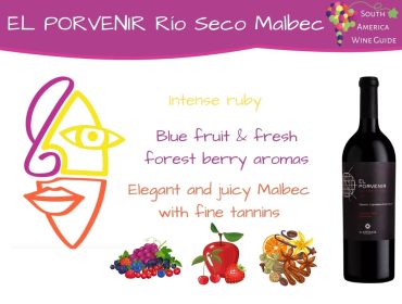 El Porvenir Rio Seco Malbec tasting note by Amanda Barnes for the South America Wine Guide