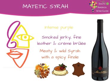 Matetic Syrah tasting note by Amanda Barnes for the South America Wine Guide