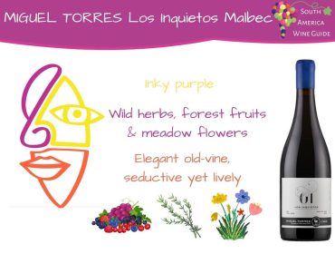 Miguel Torres Los Inquietos 01 tasting note by Amanda Barnes for the South America Wine Guide