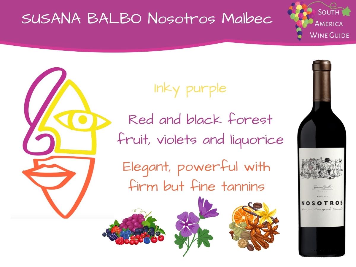 Susana Balbo Nosotros Single Vineyard Nómade tasting note by Amanda Barnes for the South America Wine Guide