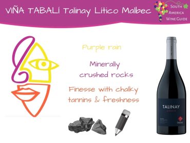 Viña Tabali Talinay Litico Malbec tasting note by Amanda Barnes for the South America Wine Guide
