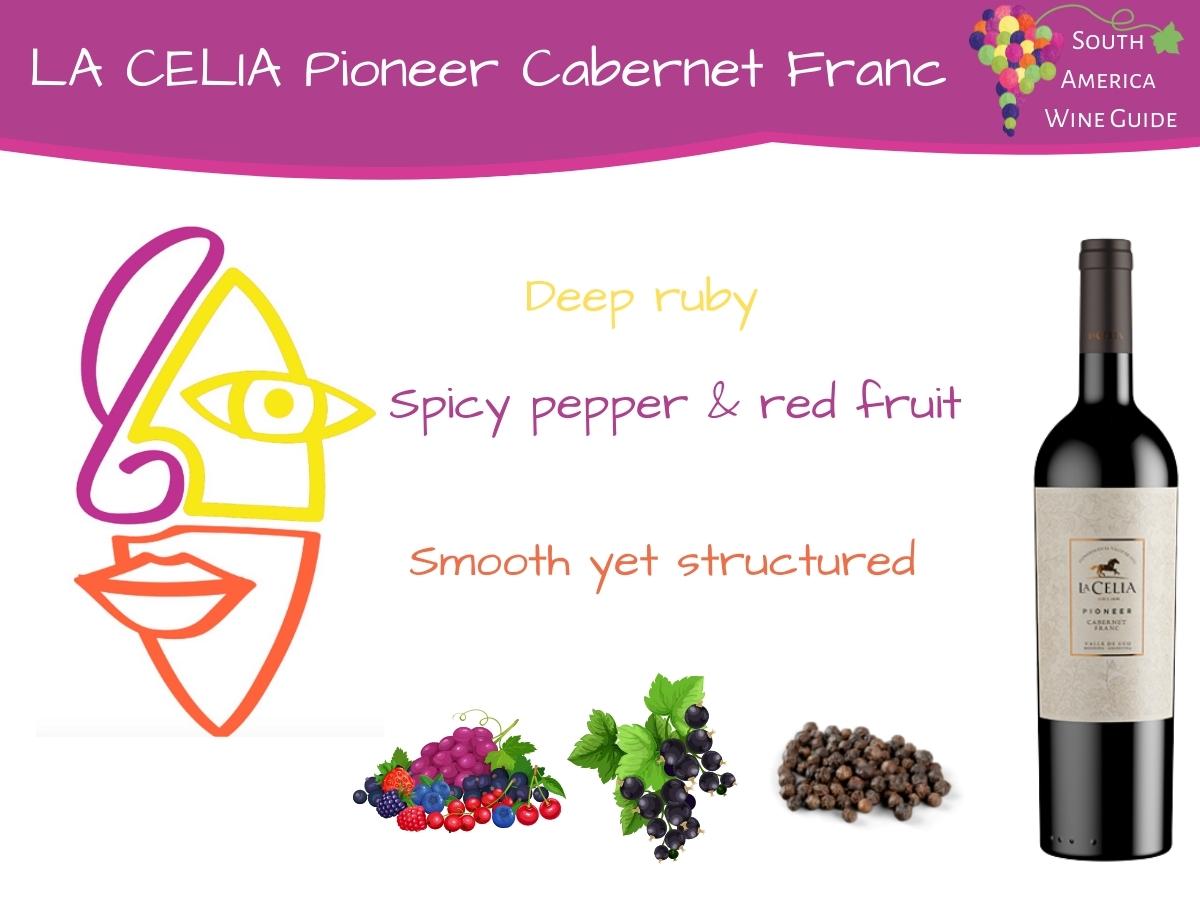 La Celia Pioneer Cabernet Franc wine tasting note by Amanda Barnes