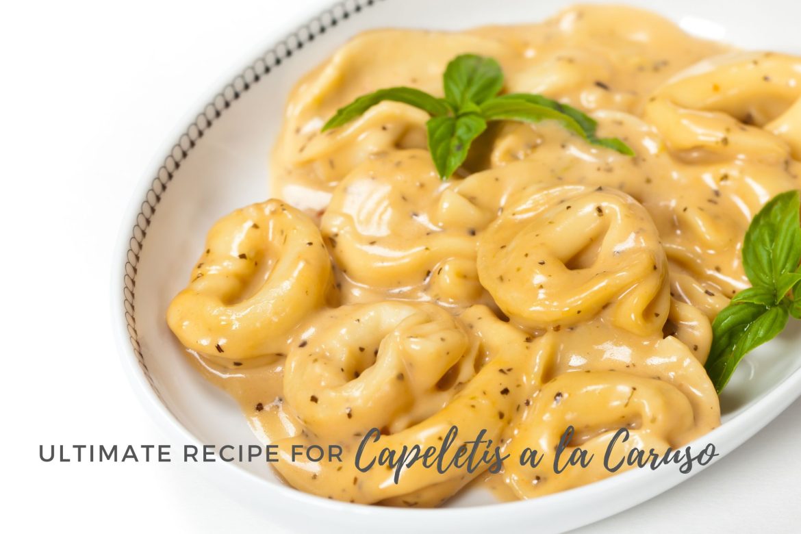 The ultimate recipe for the Uruguayan capeletis a la caruso, a typical pasta dish from Uruguay. Guide to Uruguayan food and wine.