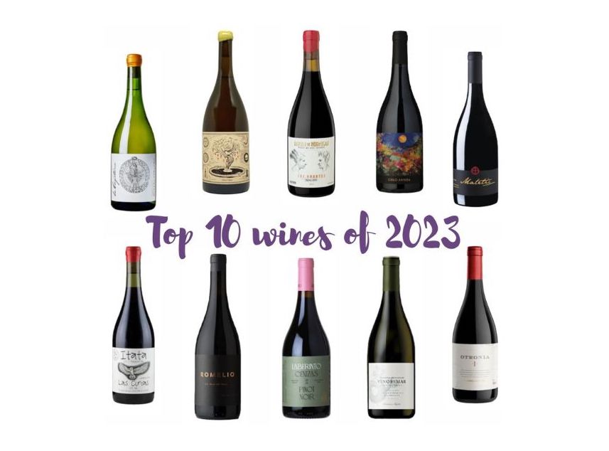 Top 10 wines of 2023